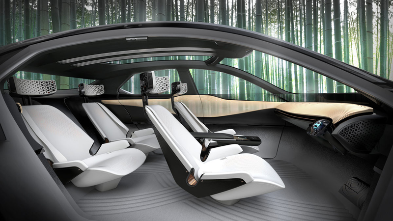 Illustration for article titled The Nissan IMx Concept Is An Autonomous Electric Crossover Because You Don’t Always Wake Up To Good News, Okay?
